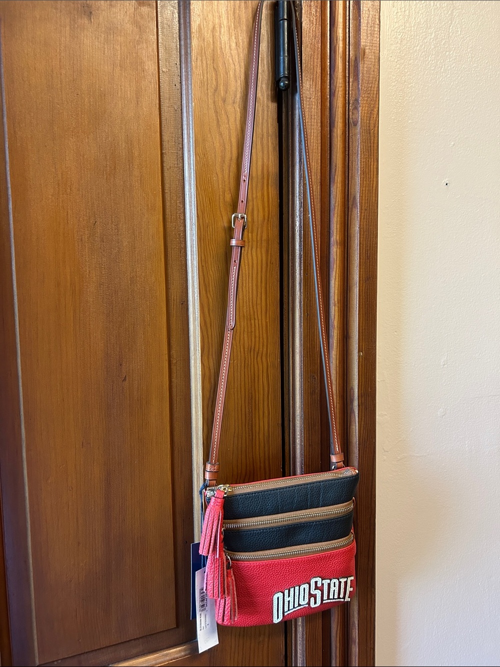 Dooney & Bourke Ohio State Crossbody Purse - Picture 4 of 6